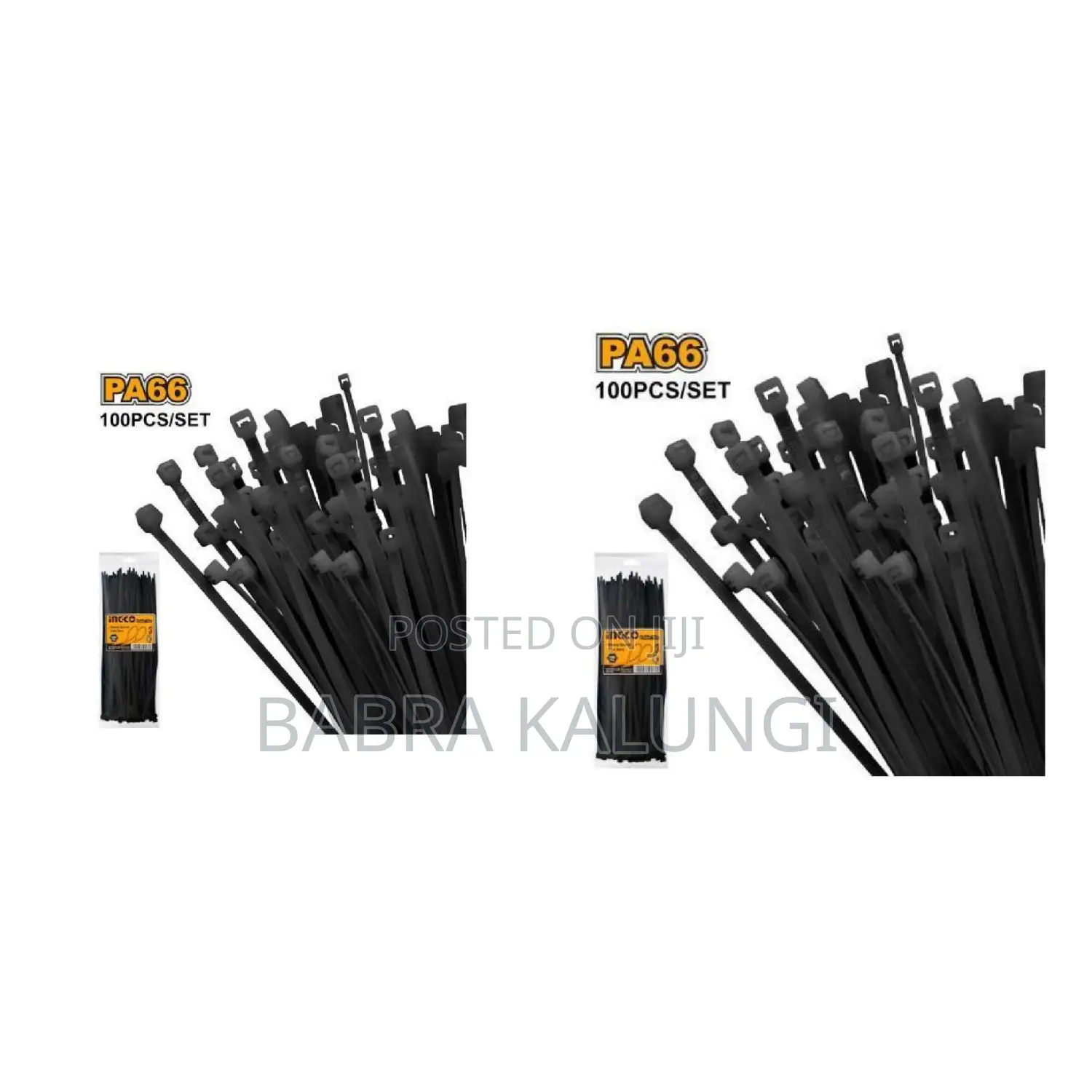 Ingco Hctb20036 - Cable Ties - Black