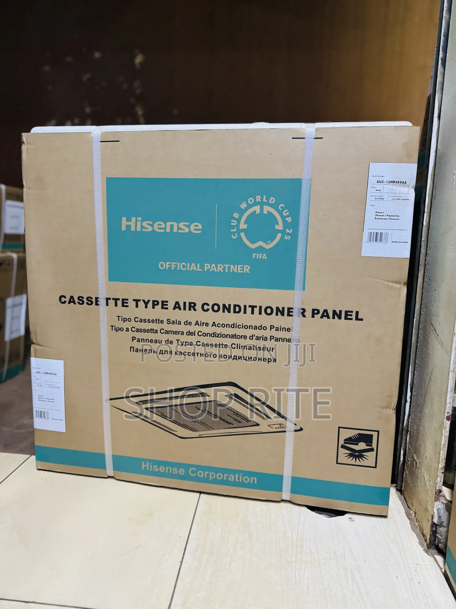 Hisense Air Conditioner 12000btu Cassette Original