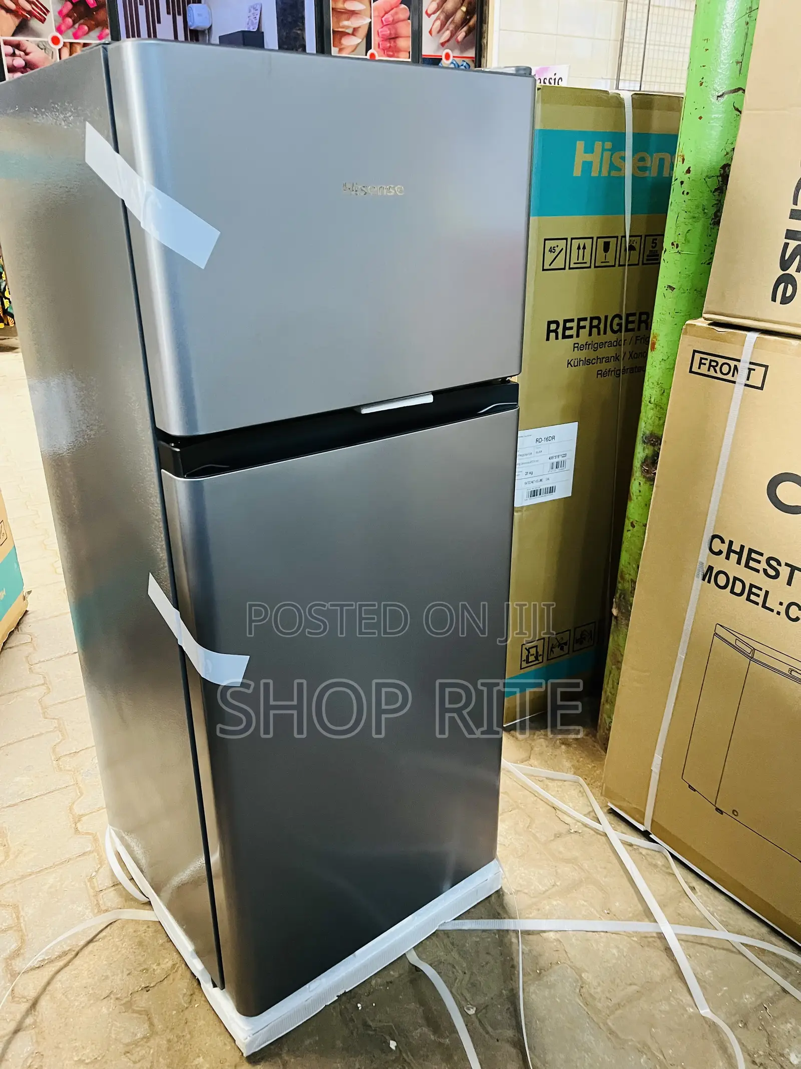 Hisense 160 Liters Large Size Double Door Refrigerator