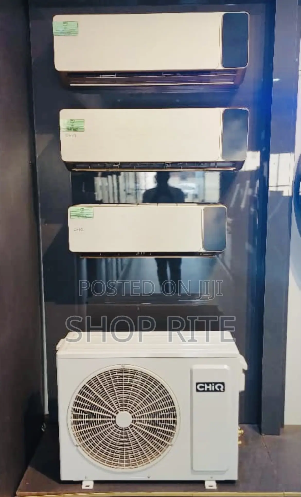 Chiq Air Conditioner 9000 Btu Wall Split Type Gold