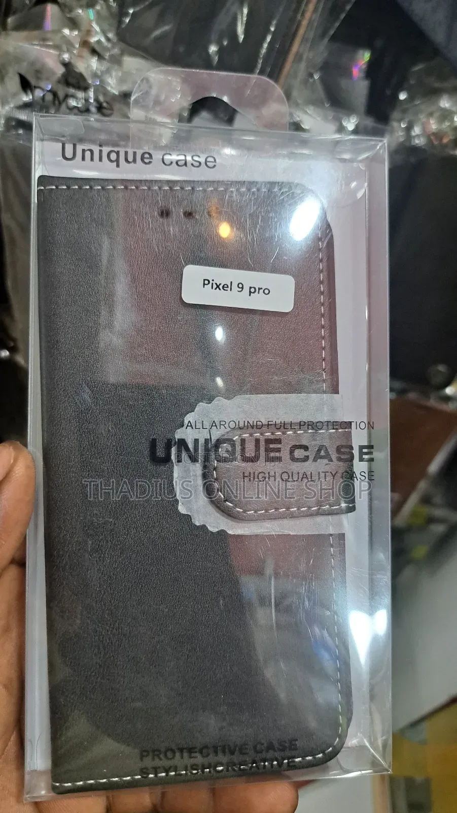 Google Pixel 9pro Leather Flip Cases