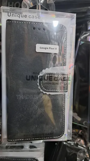 Google Pixel 8 Leather Flip Cases