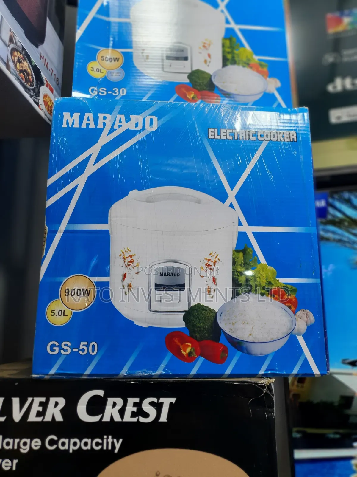 5 Litres Marado Rice Cooker White