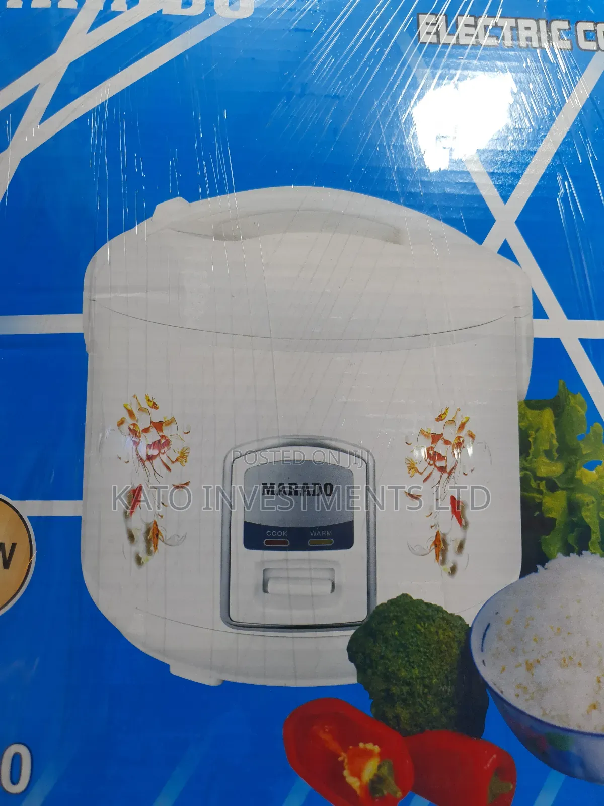 5 Litres Marado Rice Cooker White