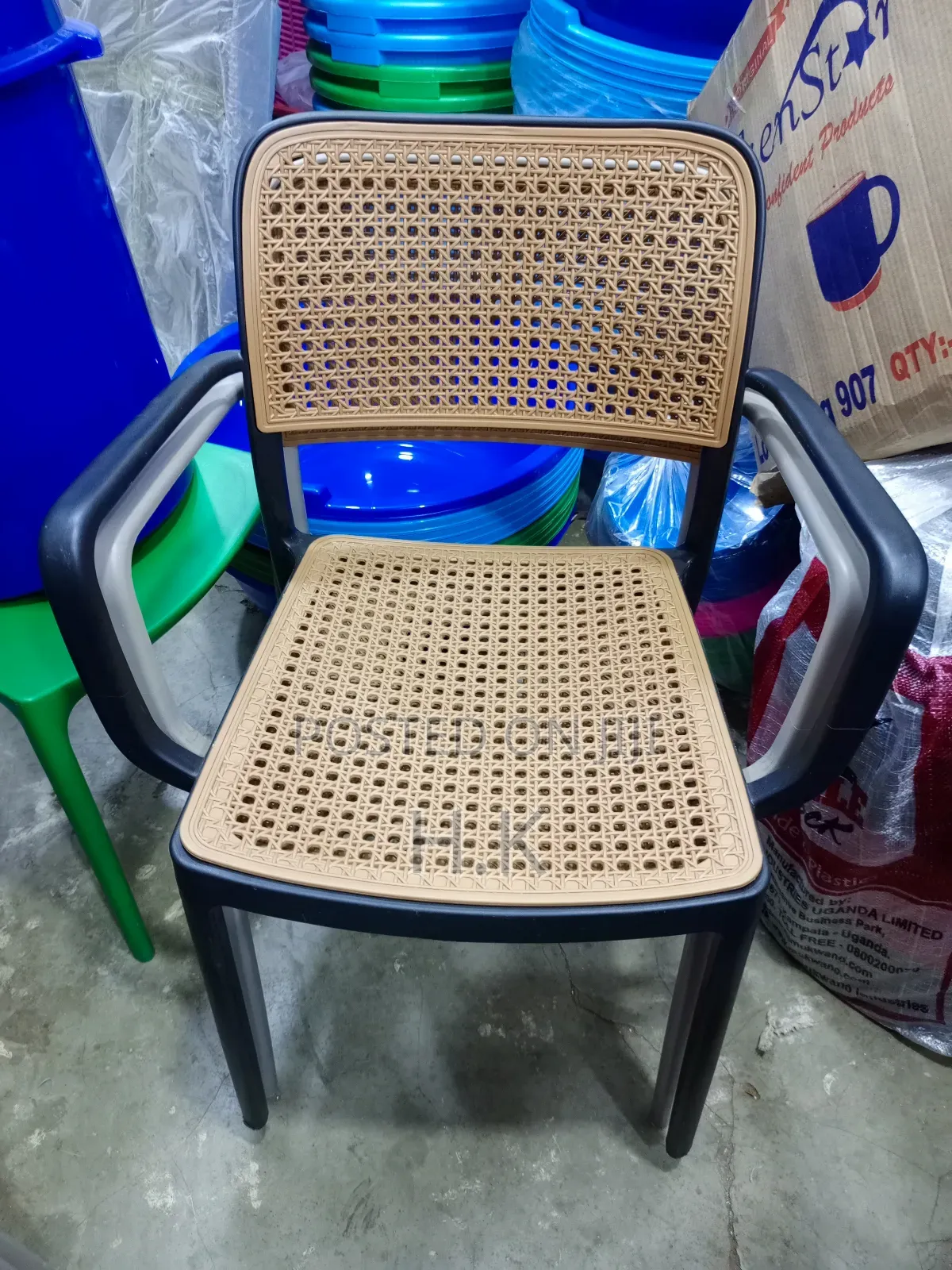 Plastic Rattan Chair