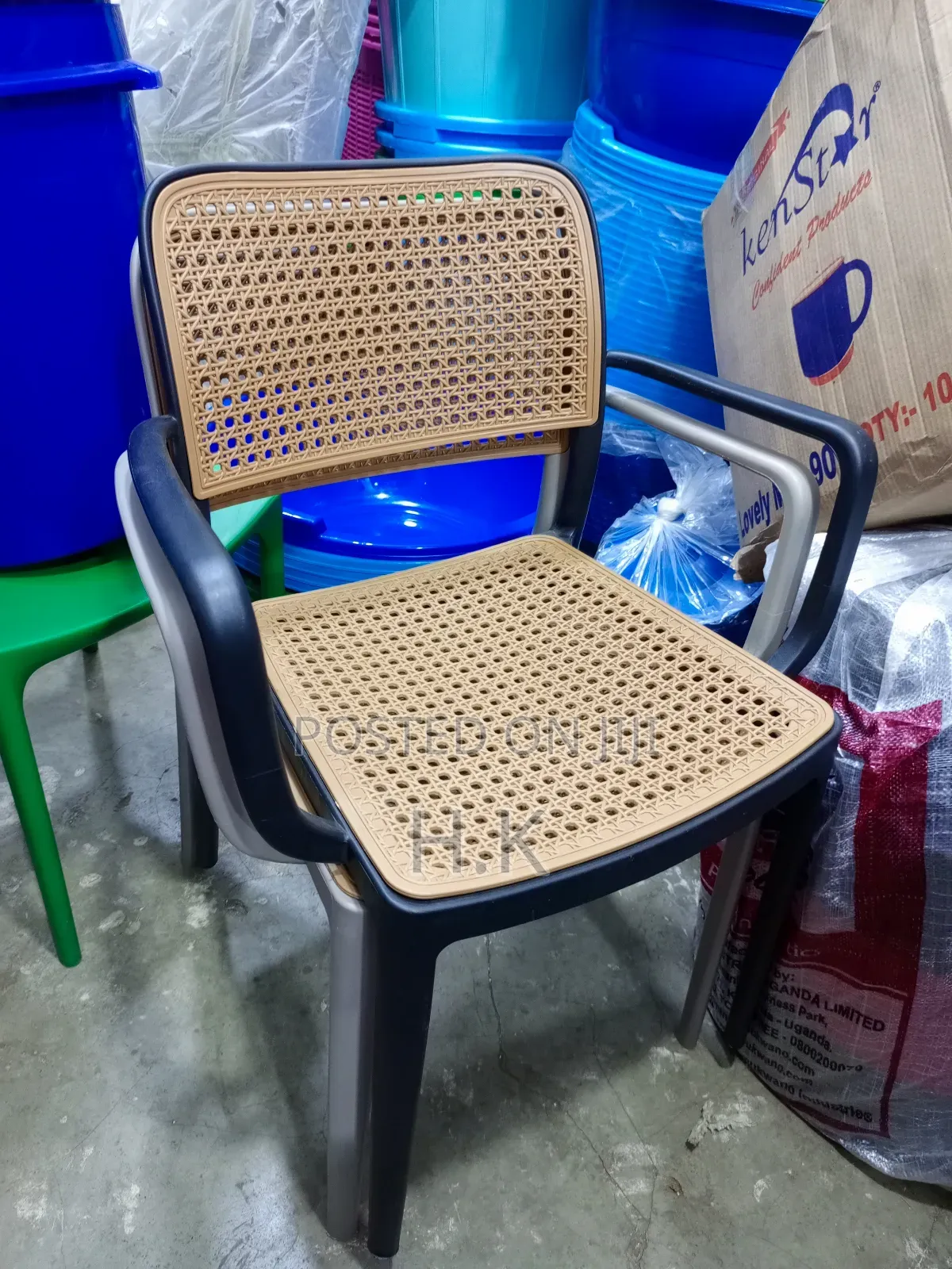Plastic Rattan Chair