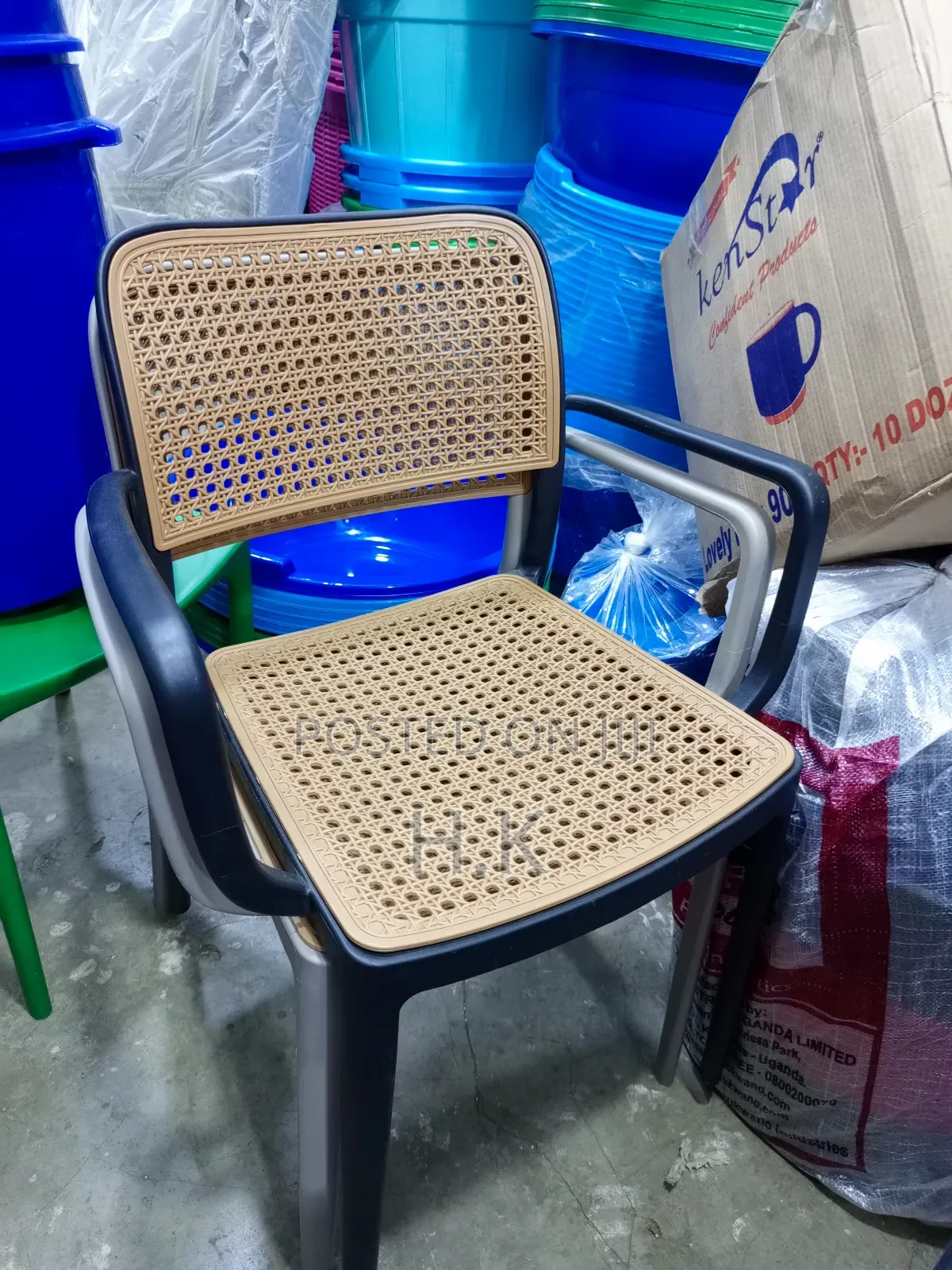 Plastic Rattan Chair