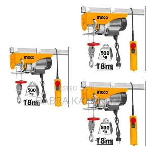 Ingco Electric Hoist 900w, 250kgs/500kgs Lifting Capacity