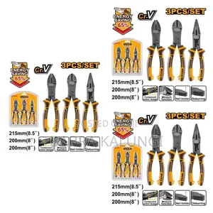 Ingco Compound Pliers Set 3pcs
