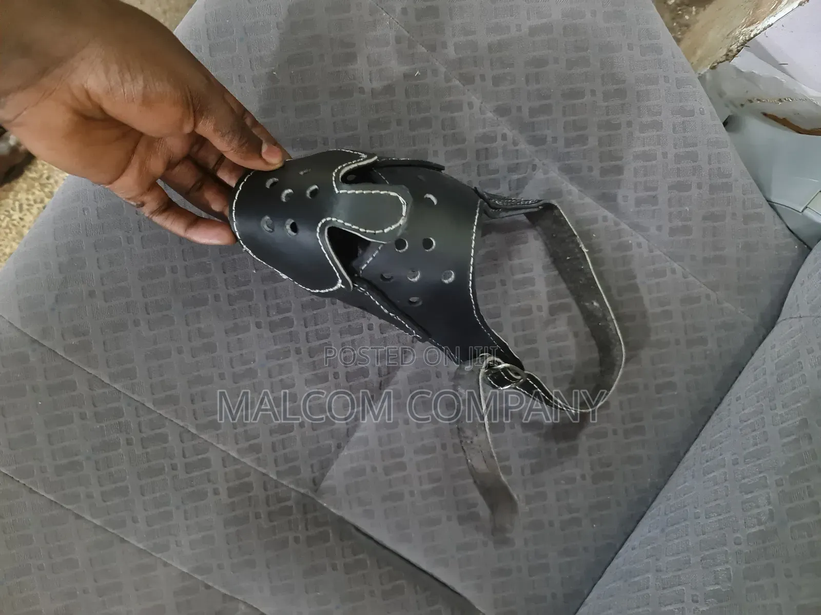 Dog Muzzle Leather