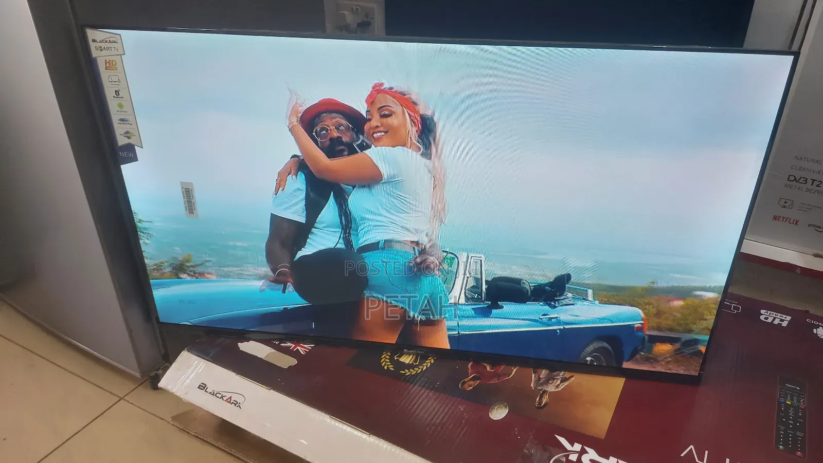 43 Smart Tv Black Ark
