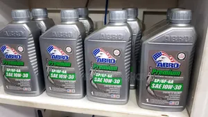 Abro Premium Synthetic Blend 10w- 30 Sp Mòtor Oil
