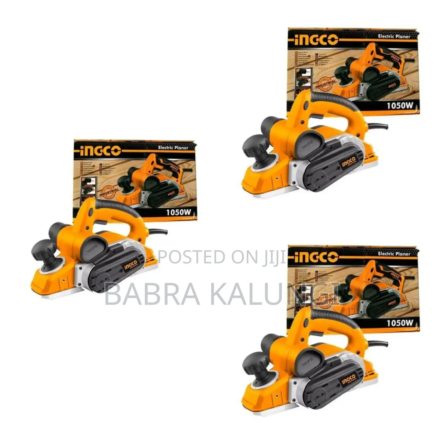 Ingco Electric Planer-Black,Yellow