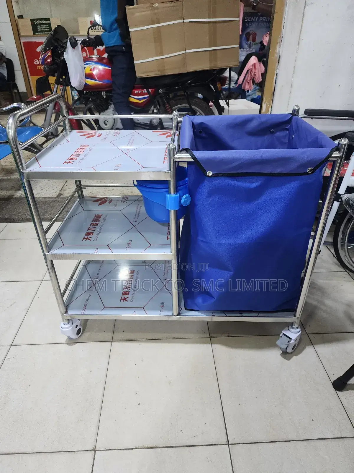 Laundry Trolley Cart