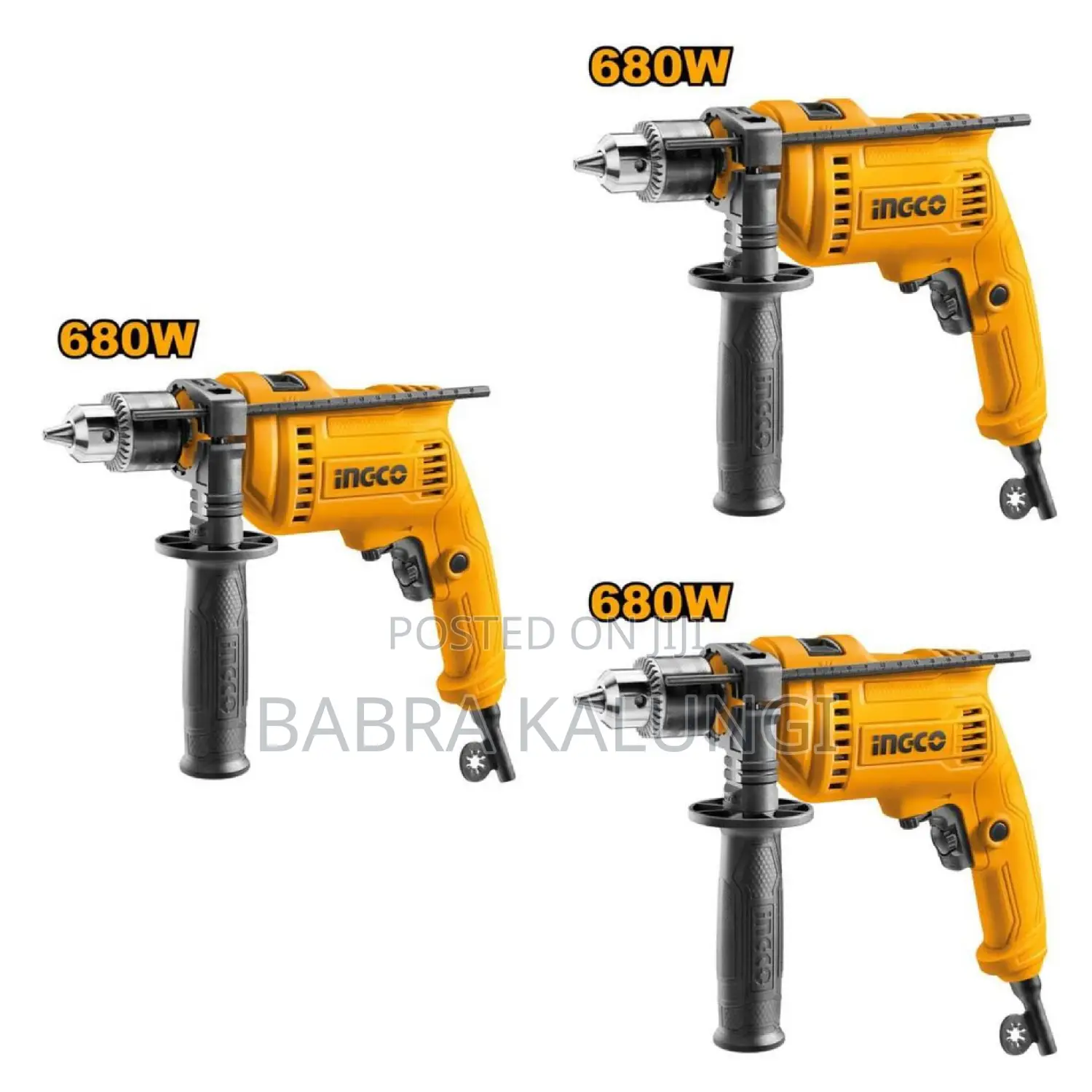 Ingco Impact Drill Voltage: 220-240v~50/60hz -
