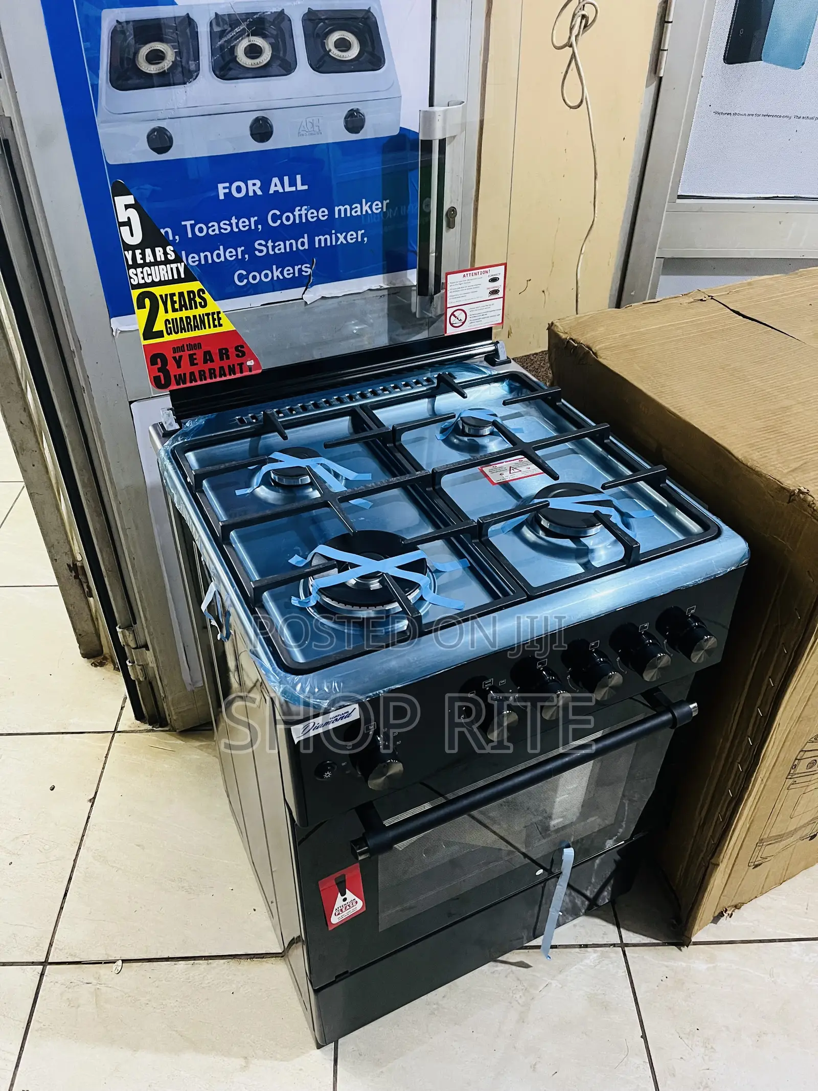 Blueflame Diamond 4 Gas Original Cooker