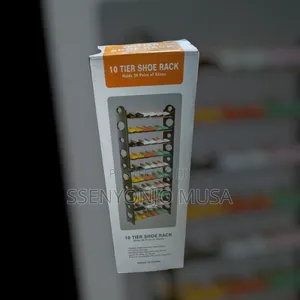 10-Tier Shoe Rack - Holds 30 Pairs of Shoes