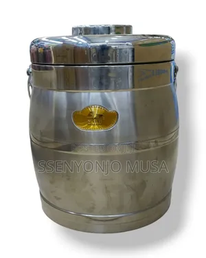 10l Double Layer Stainless Steel Pot Food Flask - Elegant