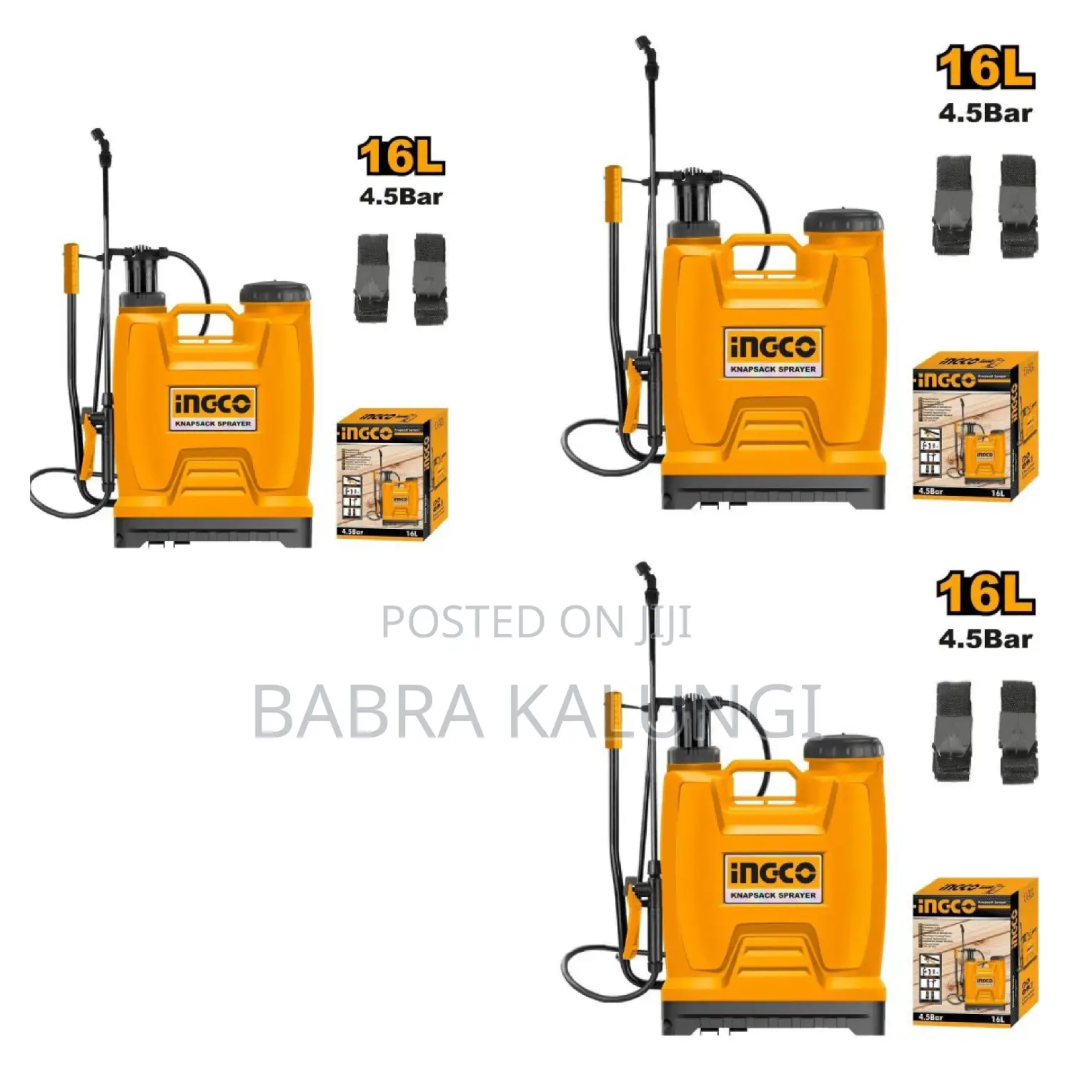 Ingco 16l Knapsack Sprayer