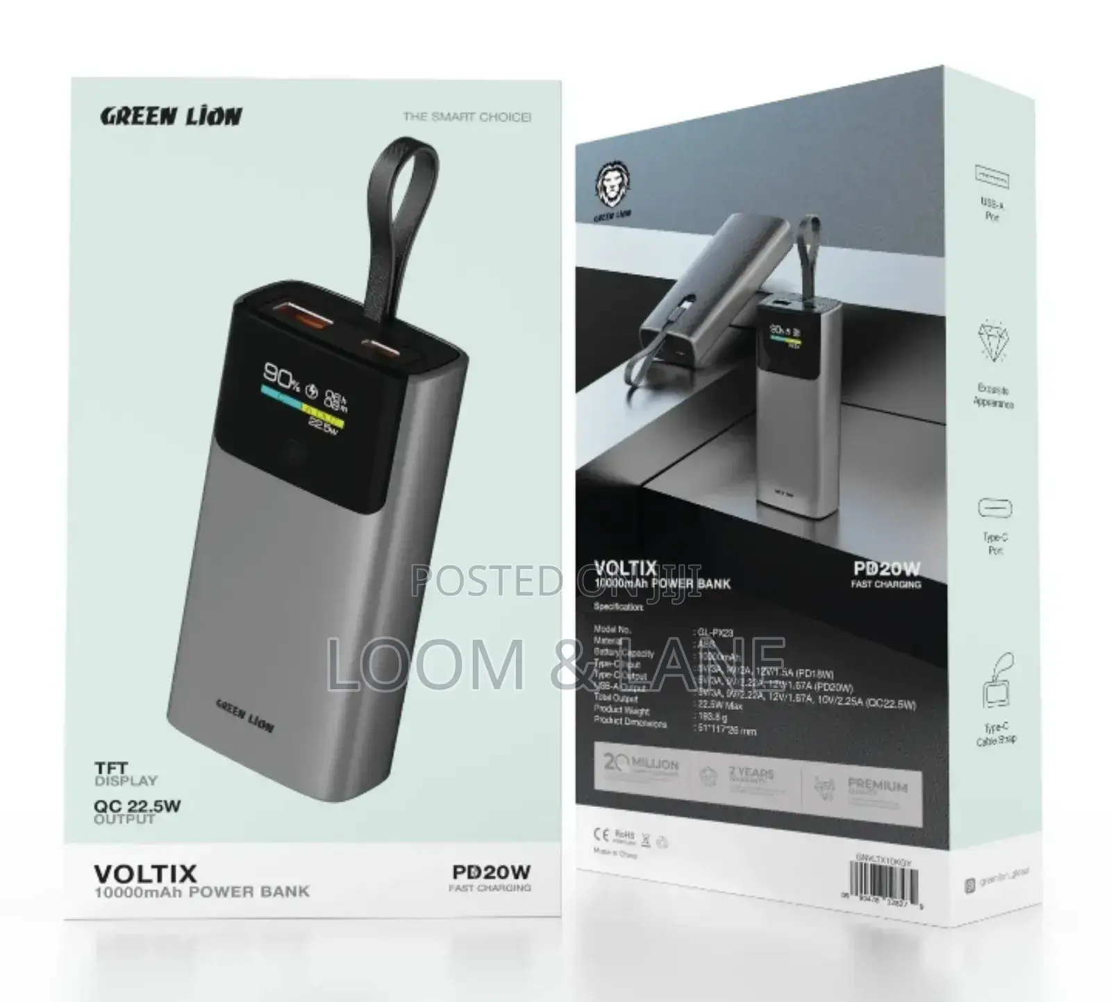 Green Lion Voltix 10.000mah