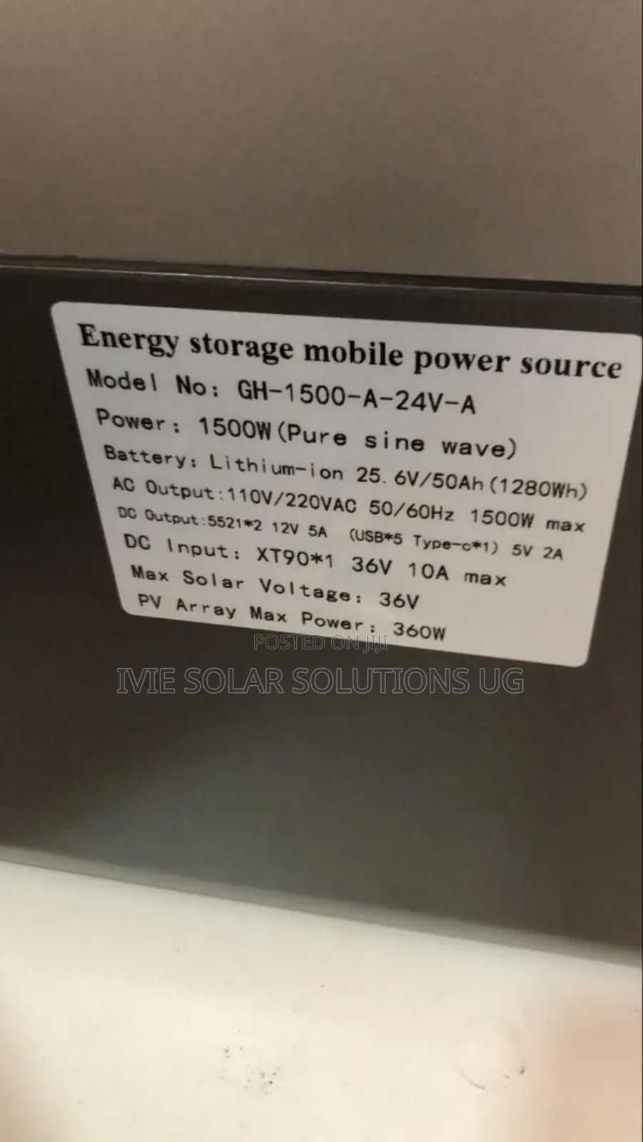Power Station 1500watts