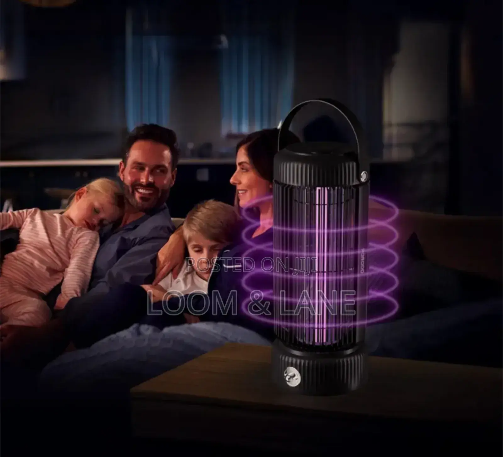 Portable Insect Zapper With 360° Trap Night Lamp