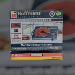 Hoffmans 2200w Infrared Cooker Hm-8097 - German Technology