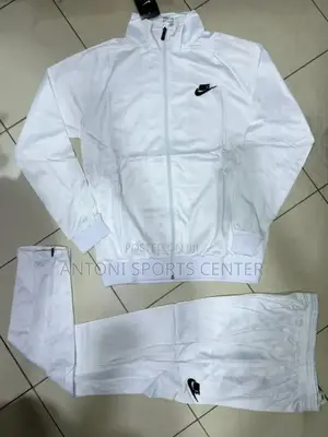 White and Red Color Original Track Suit