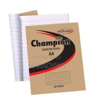 6dozens of A4 Champion Books of 200 Pages