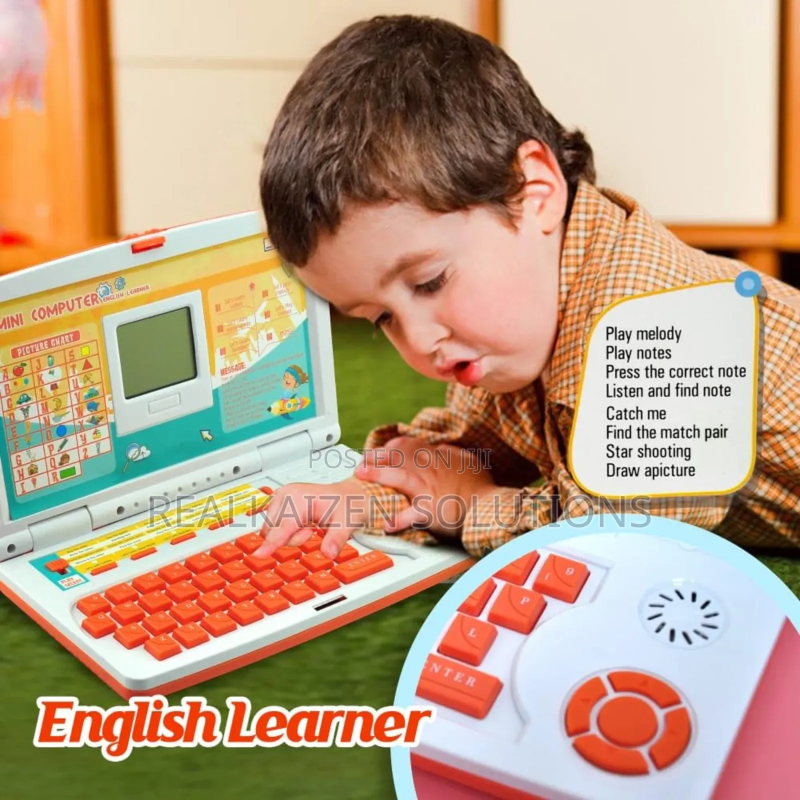 Educational Interactive English Learning Laptop for Kids