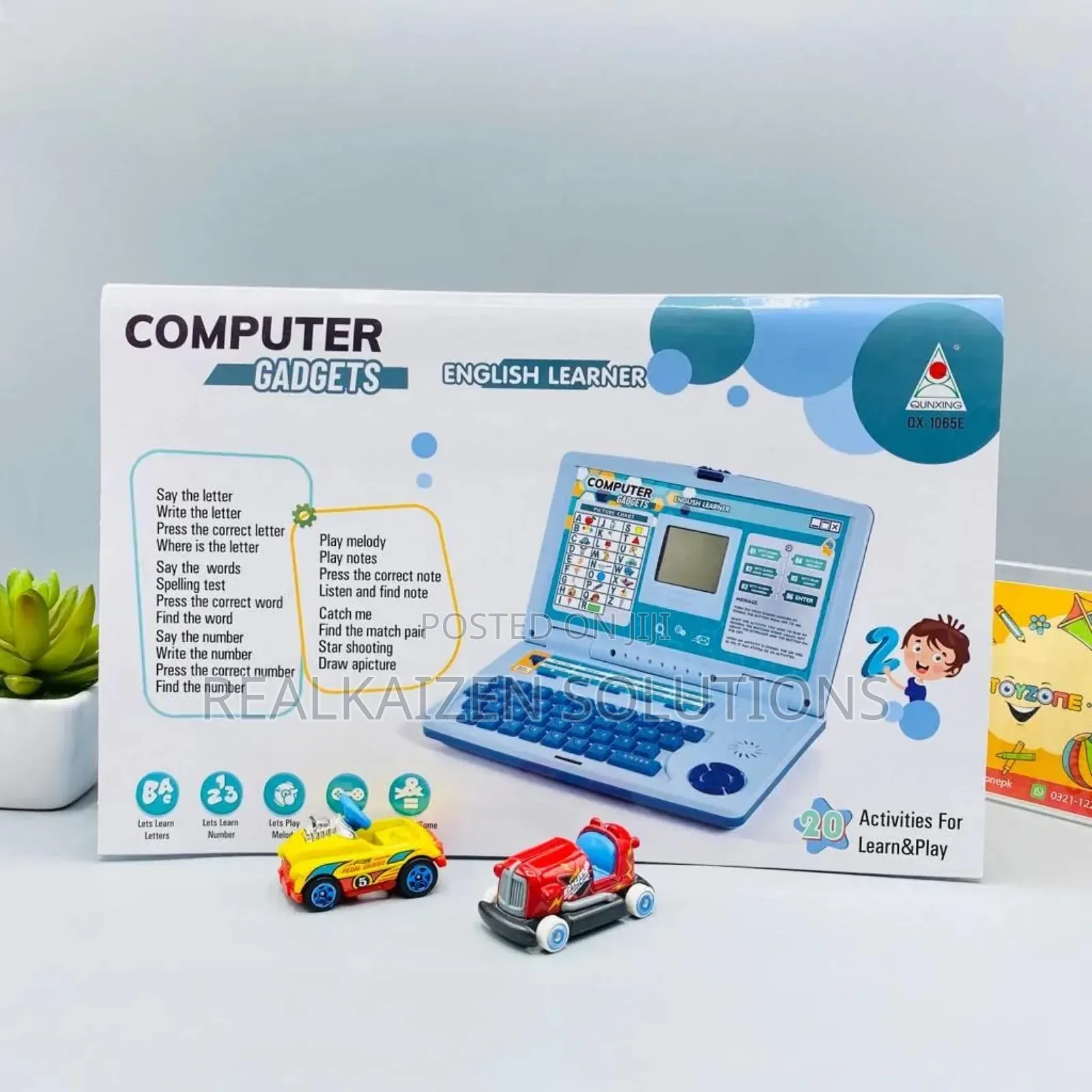 Educational Interactive English Learning Laptop for Kids