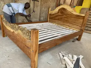 Craft Live Edge Bed