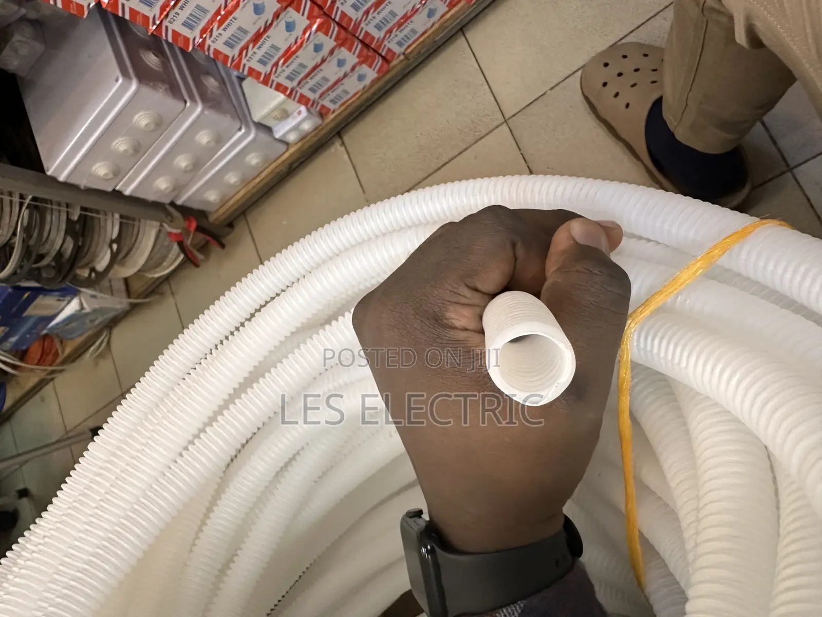 20mm Flexible Conduit White