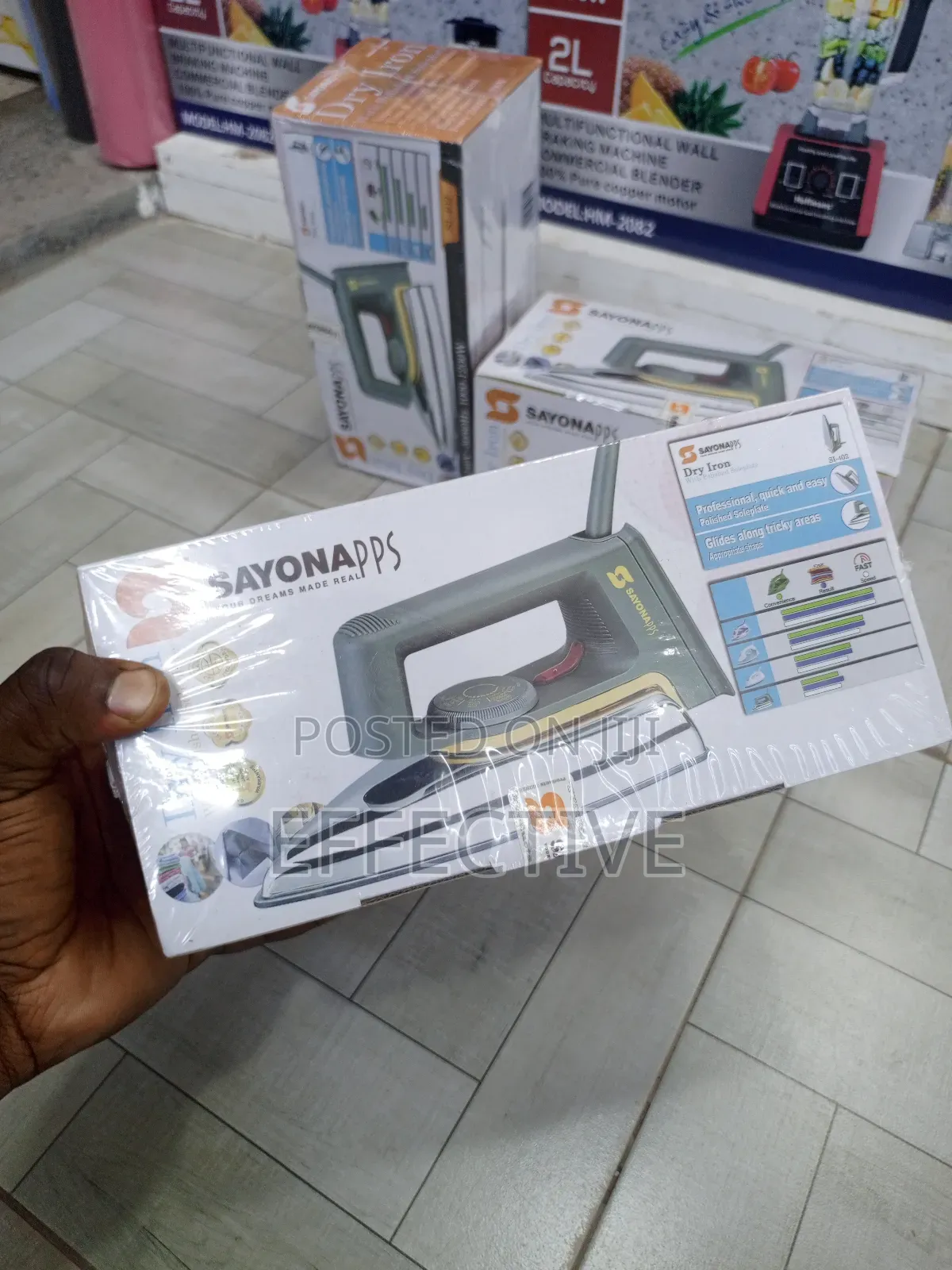 Yona Dry Iron Model Si-2084