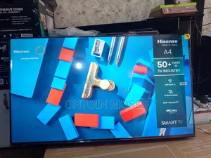 50 Inches A4 Hisense Smart Tv With Inbuilt Free to Air Decoder