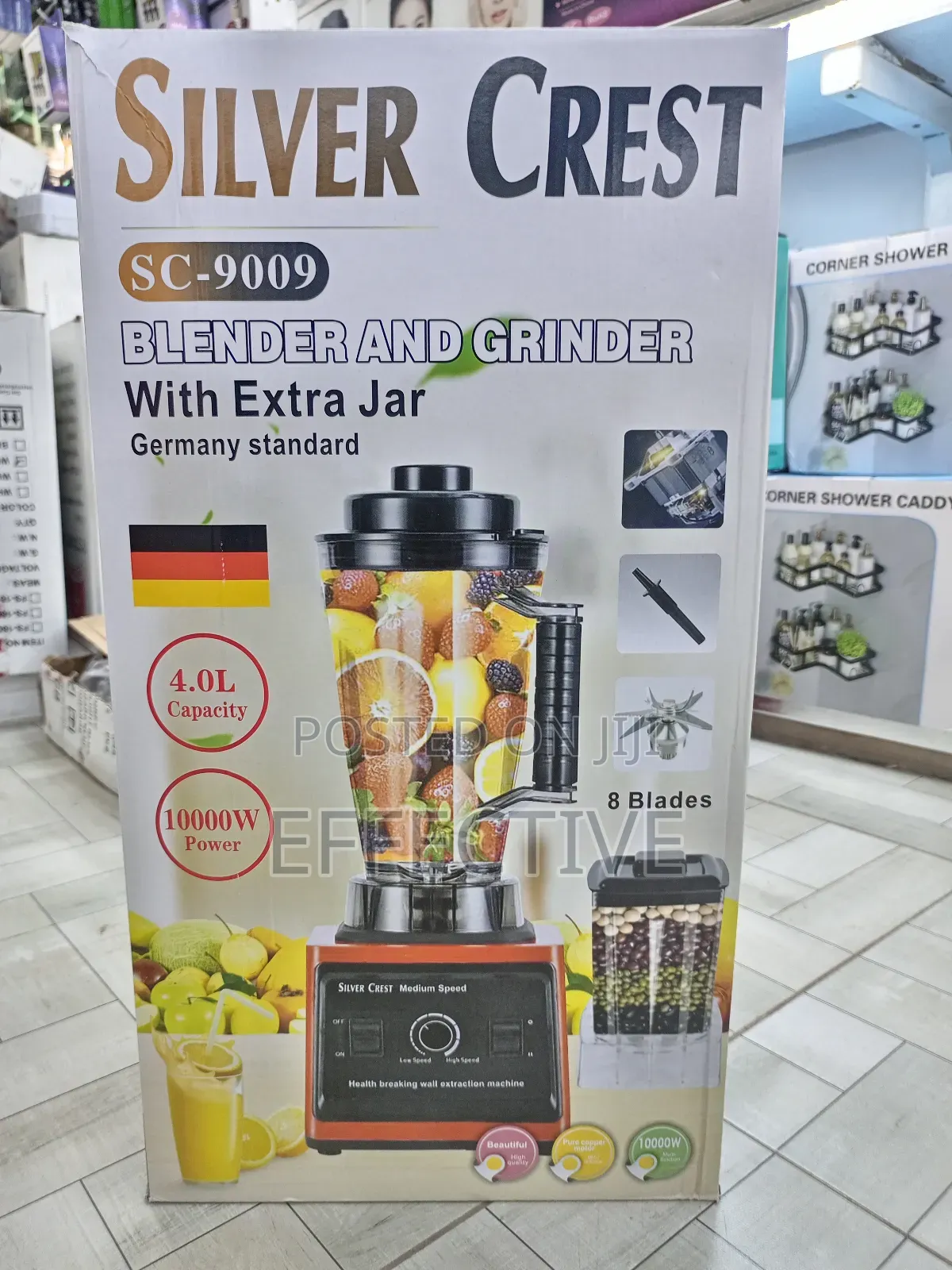Silver Crest Sc9009 Blender and Grinder With Extra Jar