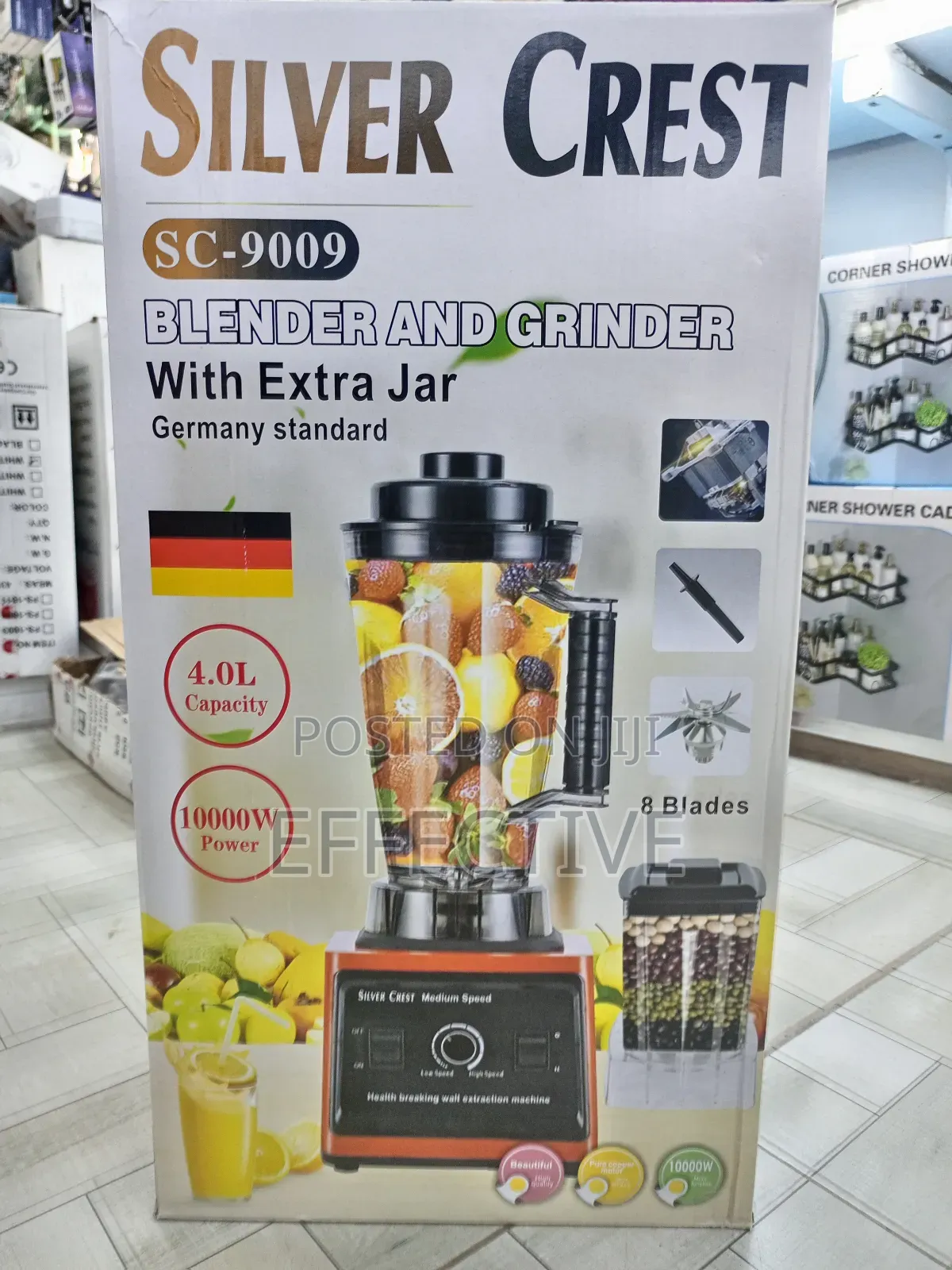 Silver Crest Sc9009 Blender and Grinder With Extra Jar