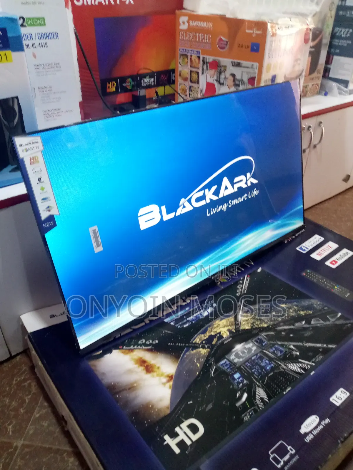 40 Inches Android Black Ark Smart Tv With Inbuilt Decoder