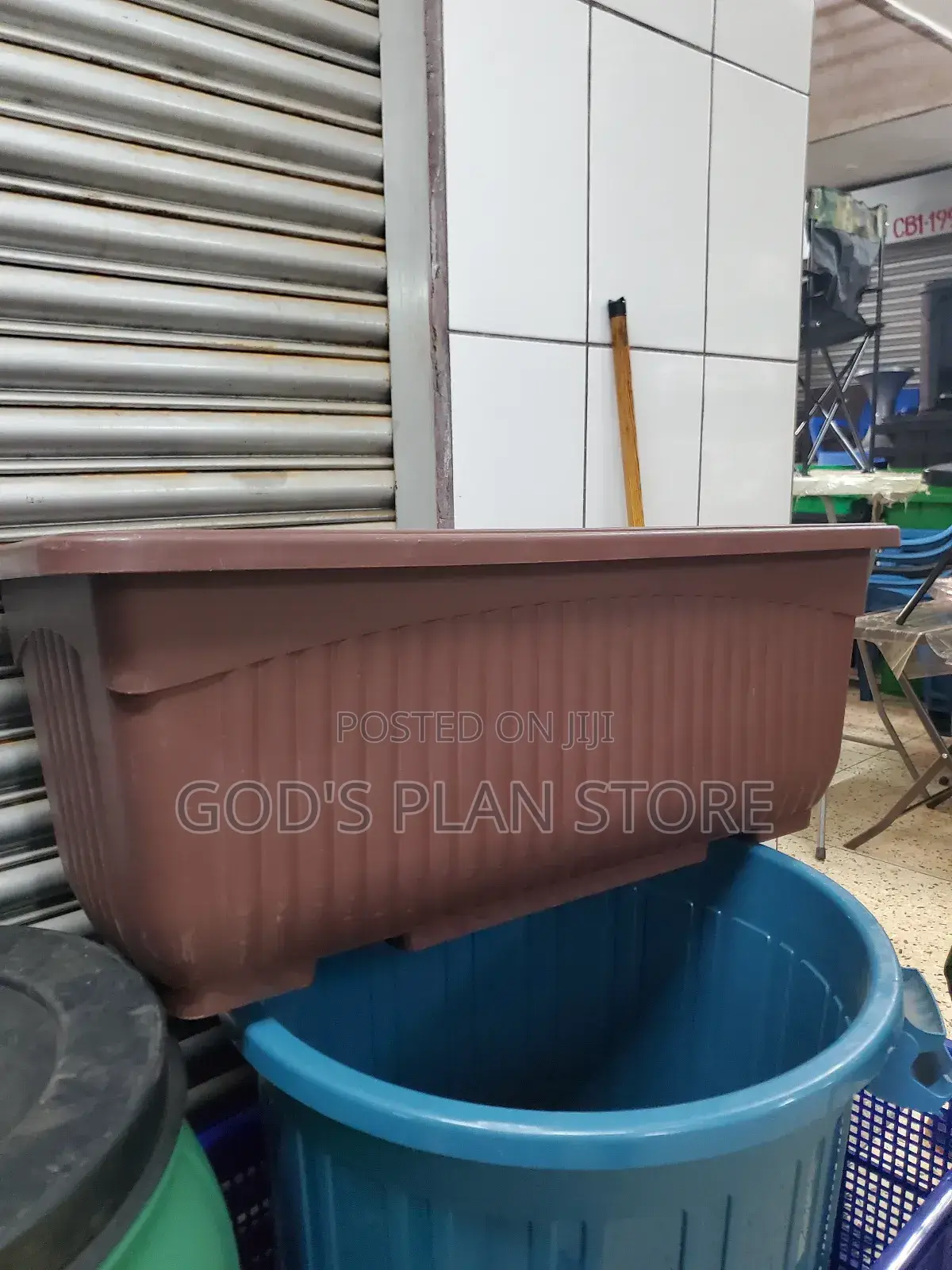 Rectangular Plastic Flower Pots Coffee