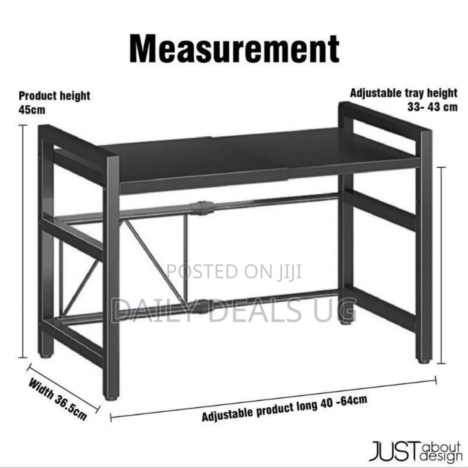 Adjustable Microwave Organizer
