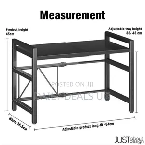 Adjustable Microwave Organizer