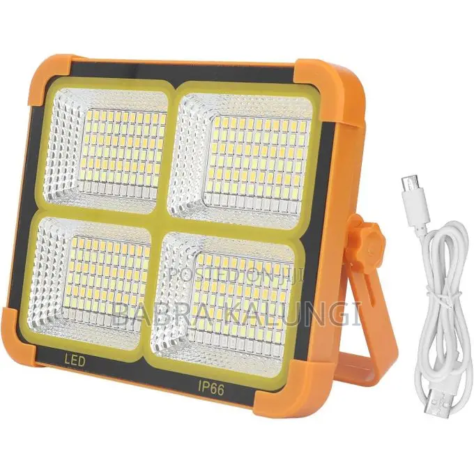 Portable Rechargeable Motion Sensor Security Flood Solar Lights