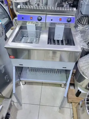 Rk Double Gas Deepfryer Heavy Duty 20×2l