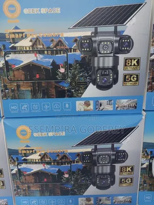Ultra 4lens Solar Security Camera With 4g,5g Network