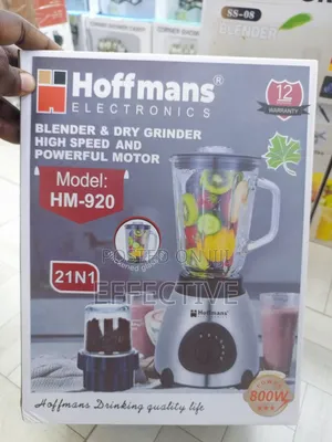 Hoffmans Hm-920 Blender Dry Grinder