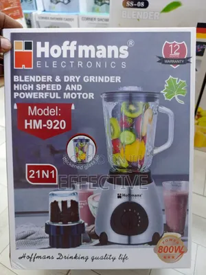 Hoffmans Hm-920 Blender Dry Grinder