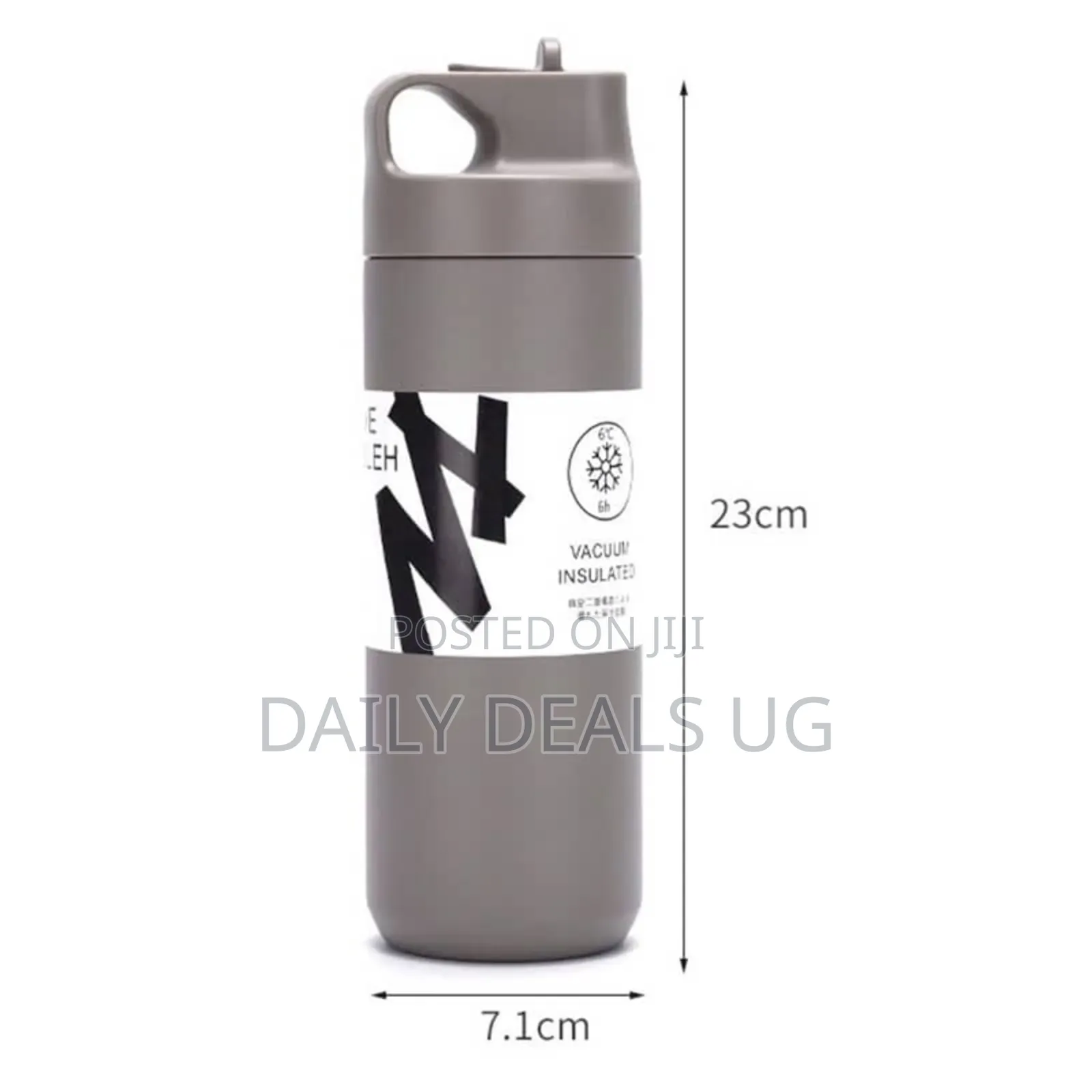 550ml Suction Nozzle Sports Kettle Stainless Steel Thermos Cup
