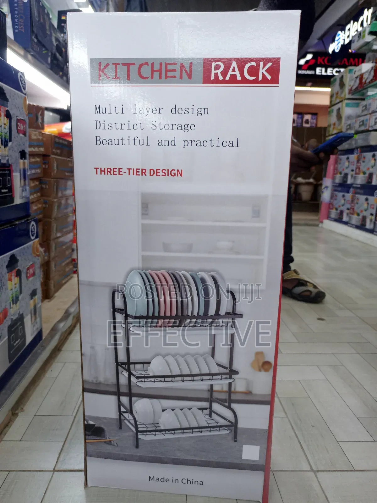 Three-Tier Kitchen Rack