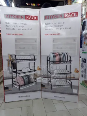 Three-Tier Kitchen Rack