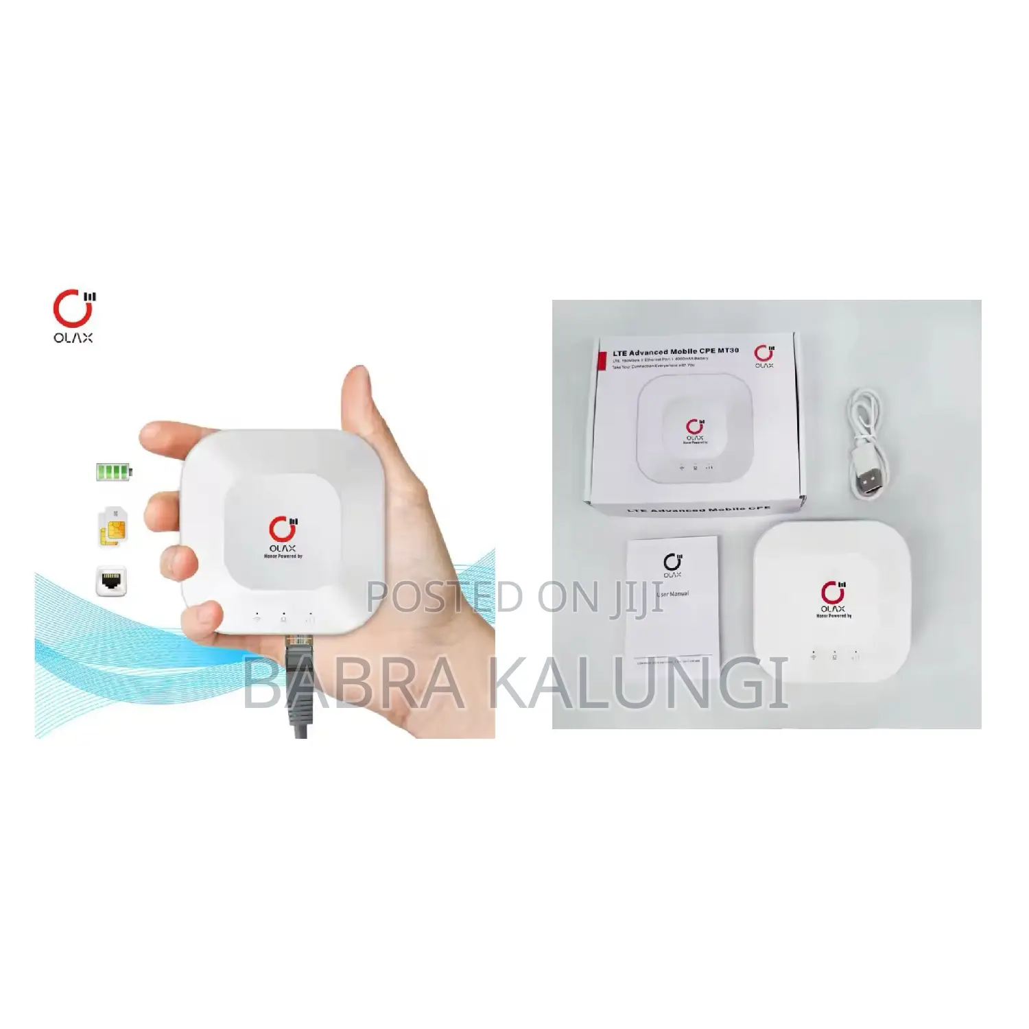 Olax 4000mah Lte Advanced Mobile Wifi .